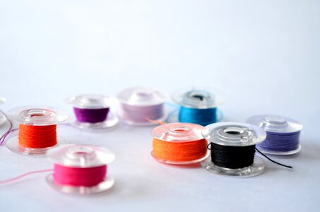 Spools Thread Sewing Machine photo