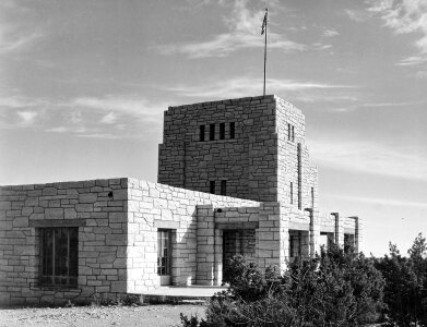 Elevator House around 1933-42 in Carlsbad Caverns National Park, New Mexico photo