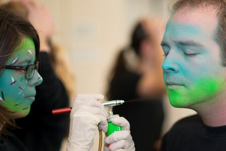 Carnival make up mask
