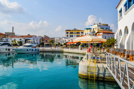 Boats in Marina Port photo