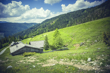 Alpine Hut Dachstein Glacier photo