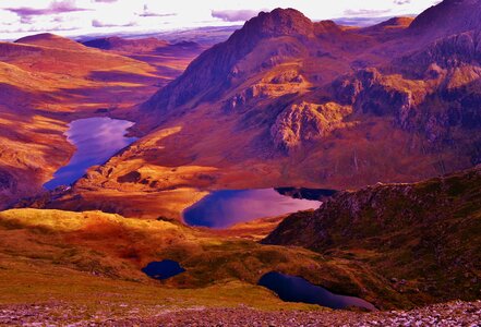 Mountains of Snowdonia photo