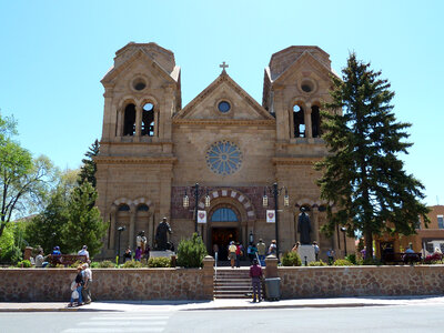 Cathedral Of Basilica in Santa Fe, New Mexico photo