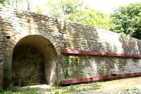 Ancient castle wall