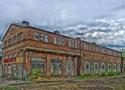 Warehouse abandoned hdr