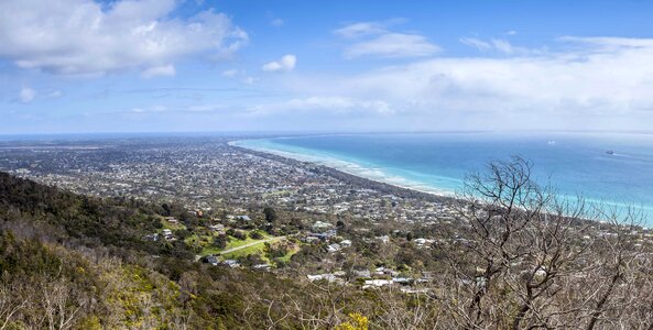 Australia beach blue sky photo