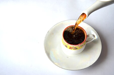 Tea Cup Saucer Fill
