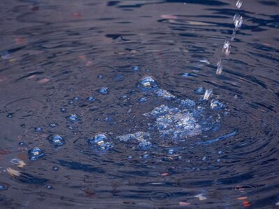 Gutter water 
