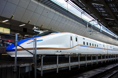 3 Hokuriku bullet train photo