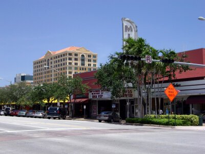 Miracle Theater on Miracle Mile in Coral Gables, Florida photo