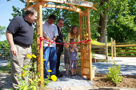 Construction of outdoor classroom-2