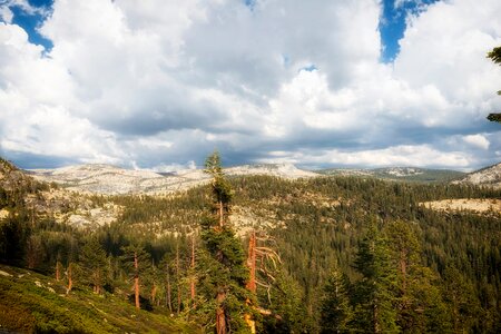 Landscape sky clouds photo