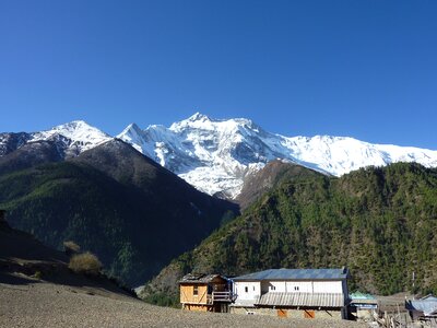 Nepal landscape wilderness photo