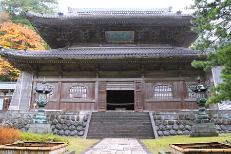 Japanese Buddhist Temple Eiheiji Fukui, Japan photo