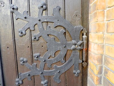 Cast Iron gate fastener photo