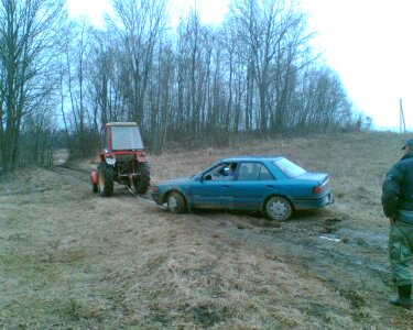 Car road tractor