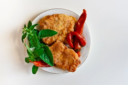 Pepper mint plate