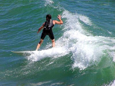 Surfing photo