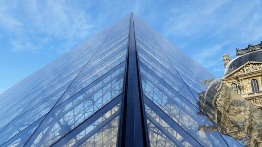 Paris glass sky photo