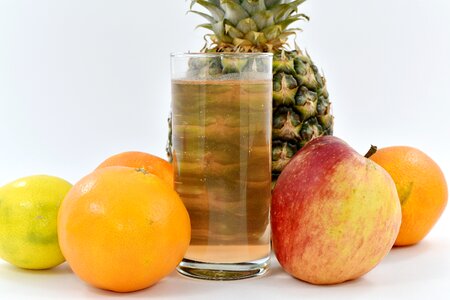 Apple exotic fruit juice photo