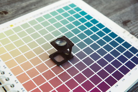 Print CMYK Color Managment photo