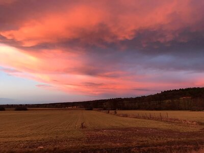 Cloud agriculture atmosphere photo