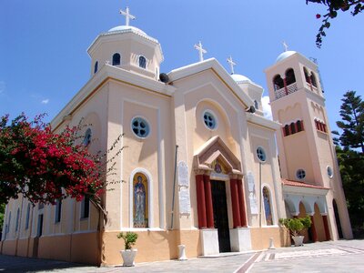 Greece kos island church photo