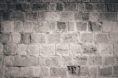 Empty brick wall background photo