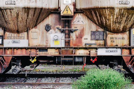 Rusting Train Cart photo