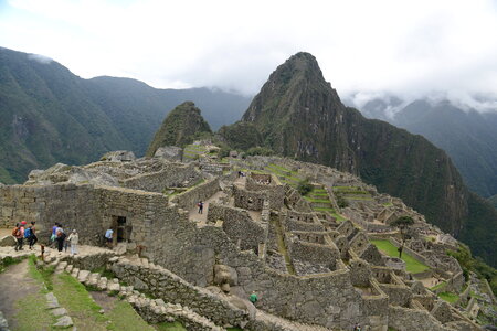 Machu Picchu Lost city of Inkas in Peru photo