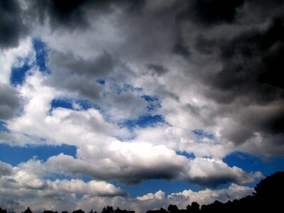 White blue black