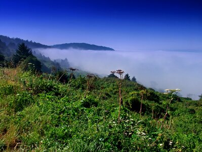 Sky clouds bay