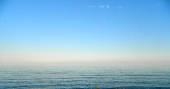 Marine blue water