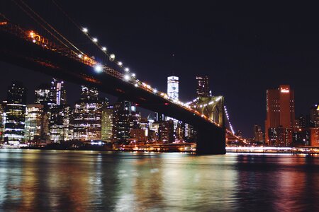 Manhattan river city photo