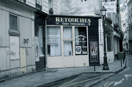 Old business shop shopping