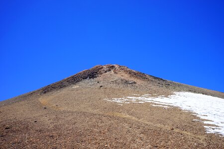 Volcano volcano summit rise photo