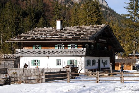 National park winter upper bavaria