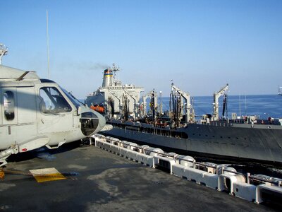 Military ship supplies