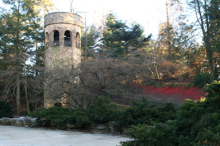 Chimes Tower in Longwood Gardens photo