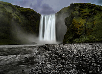 Skógafoss One of the Biggest Waterfalls in Iceland photo