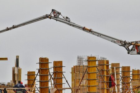 Construction construction worker crane