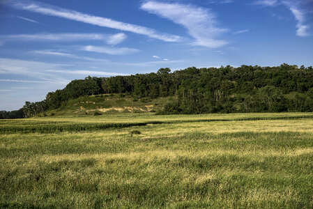 Landscape and Sky around New Glarus, Wisconsin