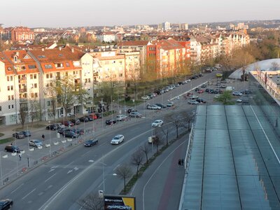 Downtown panorama panoramic photo