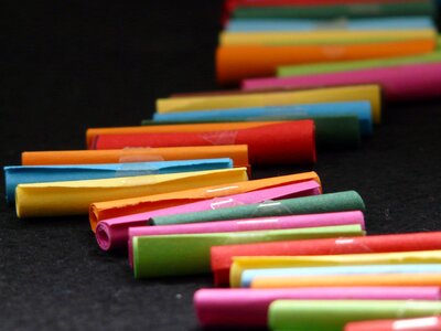 Colorful color colorful paper