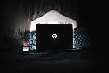 Laptop Bed Illuminated photo