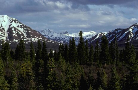 Alaska camp distance photo