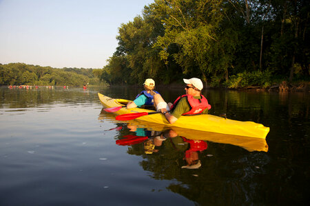 Kayaking on the Potomac River-1 photo