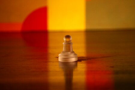 Chess piece game photo