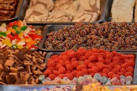 Bazaar candy food