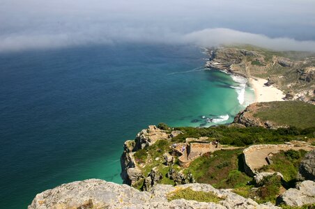 Sea rocky coast nature reserve